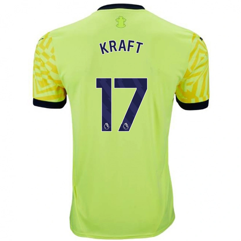Danxen Herren Emily Kraft #17 Gelb Auswärtstrikot Trikot 2024/25 T-Shirt Schweiz