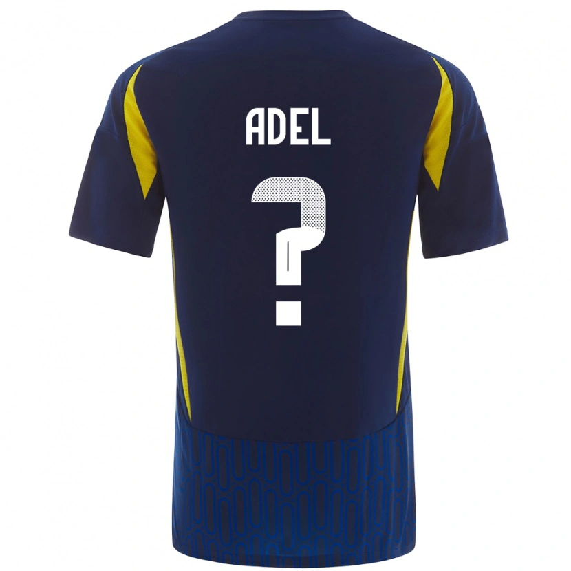 Danxen Herren Aida Adel #0 Blau Gelb Auswärtstrikot Trikot 2024/25 T-Shirt Schweiz