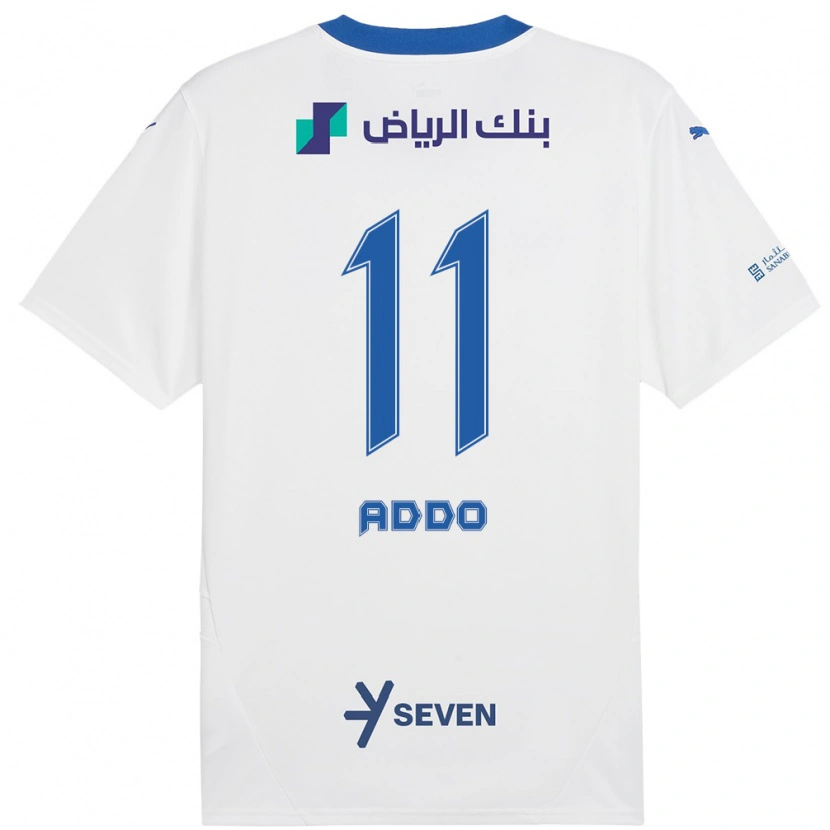 Danxen Herren Elizabeth Addo #11 Weiß Blau Auswärtstrikot Trikot 2024/25 T-Shirt Schweiz