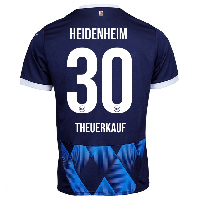 Danxen Herren Norman Theuerkauf #30 Dunkel Marineblau Auswärtstrikot Trikot 2024/25 T-Shirt Schweiz