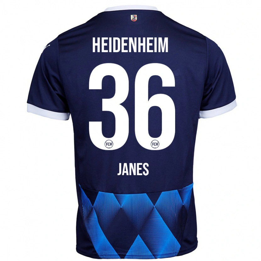 Danxen Herren Luka Janes #36 Dunkel Marineblau Auswärtstrikot Trikot 2024/25 T-Shirt Schweiz