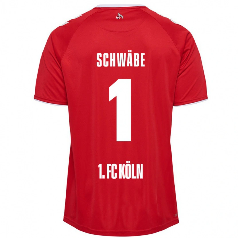 Danxen Herren Marvin Schwäbe #1 Rot Weiß Auswärtstrikot Trikot 2024/25 T-Shirt Schweiz