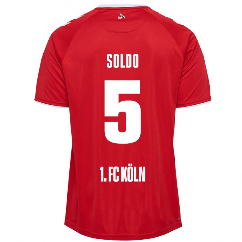 Danxen Herren Nikola Soldo #5 Rot Weiß Auswärtstrikot Trikot 2024/25 T-Shirt Schweiz