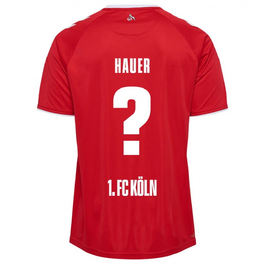 Danxen Herren Luis Hauer #0 Rot Weiß Auswärtstrikot Trikot 2024/25 T-Shirt Schweiz
