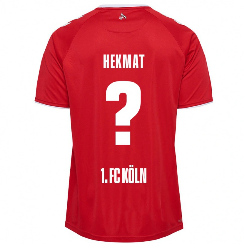 Danxen Herren Kian Hekmat #0 Rot Weiß Auswärtstrikot Trikot 2024/25 T-Shirt Schweiz