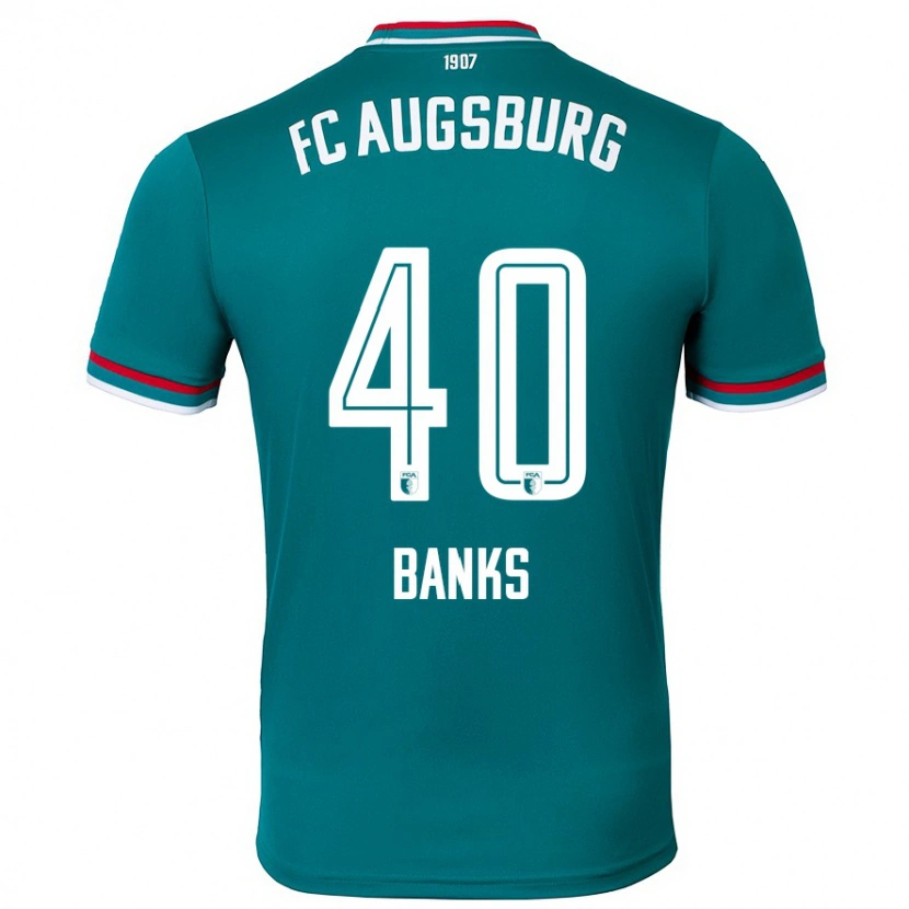Danxen Herren Noahkai Banks #40 Dunkelgrün Auswärtstrikot Trikot 2024/25 T-Shirt Schweiz