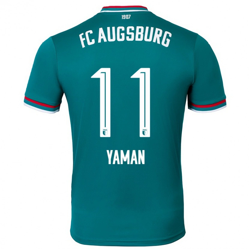 Danxen Herren Kerim Yaman #11 Dunkelgrün Auswärtstrikot Trikot 2024/25 T-Shirt Schweiz