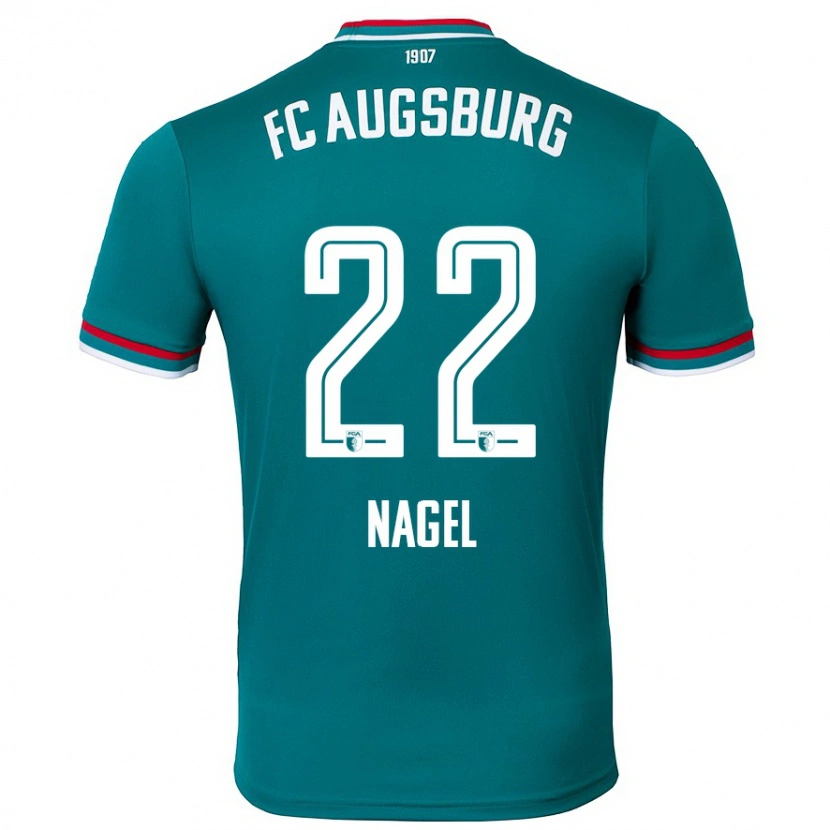 Danxen Herren Timo Nagel #22 Dunkelgrün Auswärtstrikot Trikot 2024/25 T-Shirt Schweiz