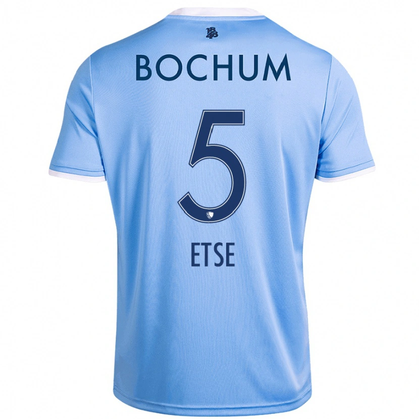 Danxen Herren Julian Etse #5 Himmelblau Auswärtstrikot Trikot 2024/25 T-Shirt Schweiz
