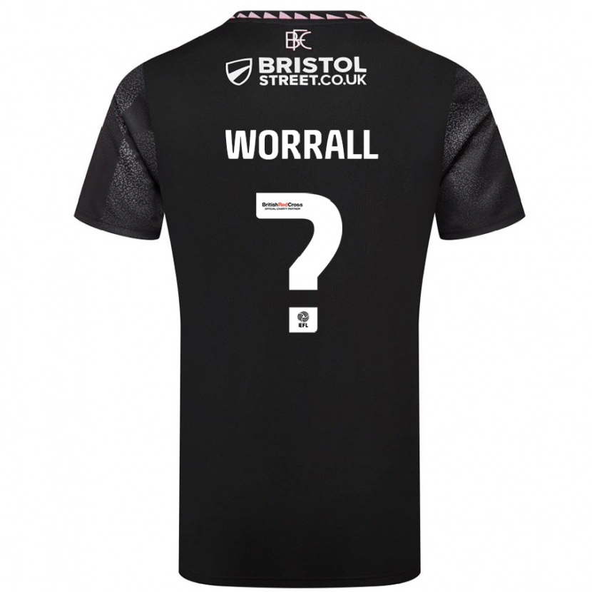 Danxen Herren Joe Worrall #0 Schwarz Auswärtstrikot Trikot 2024/25 T-Shirt Schweiz