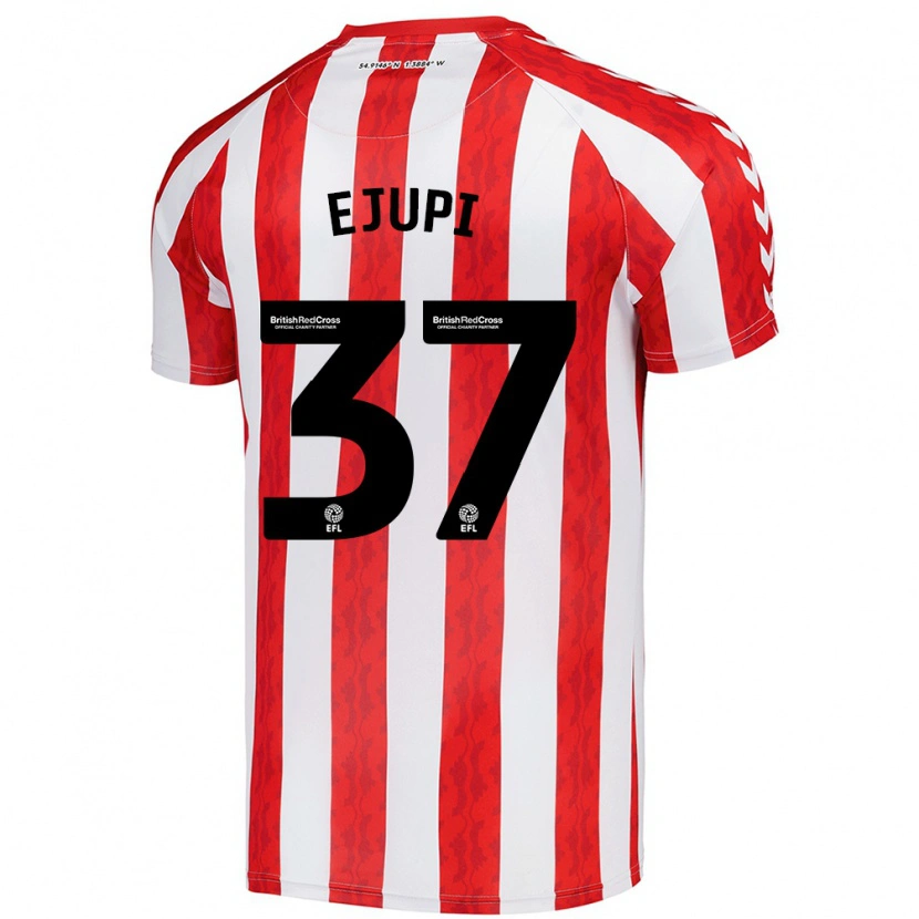 Danxen Damen Elizabeta Ejupi #37 Rot Weiß Heimtrikot Trikot 2024/25 T-Shirt Schweiz
