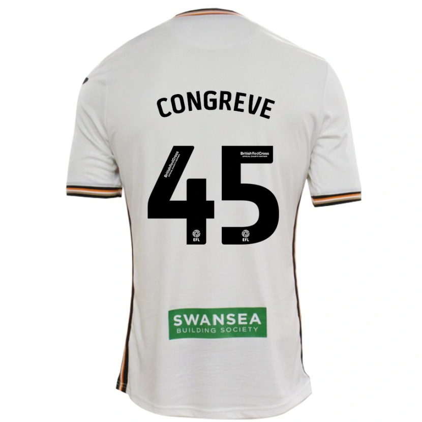 Danxen Damen Cameron Congreve #45 Rot Weiß Heimtrikot Trikot 2024/25 T-Shirt Schweiz