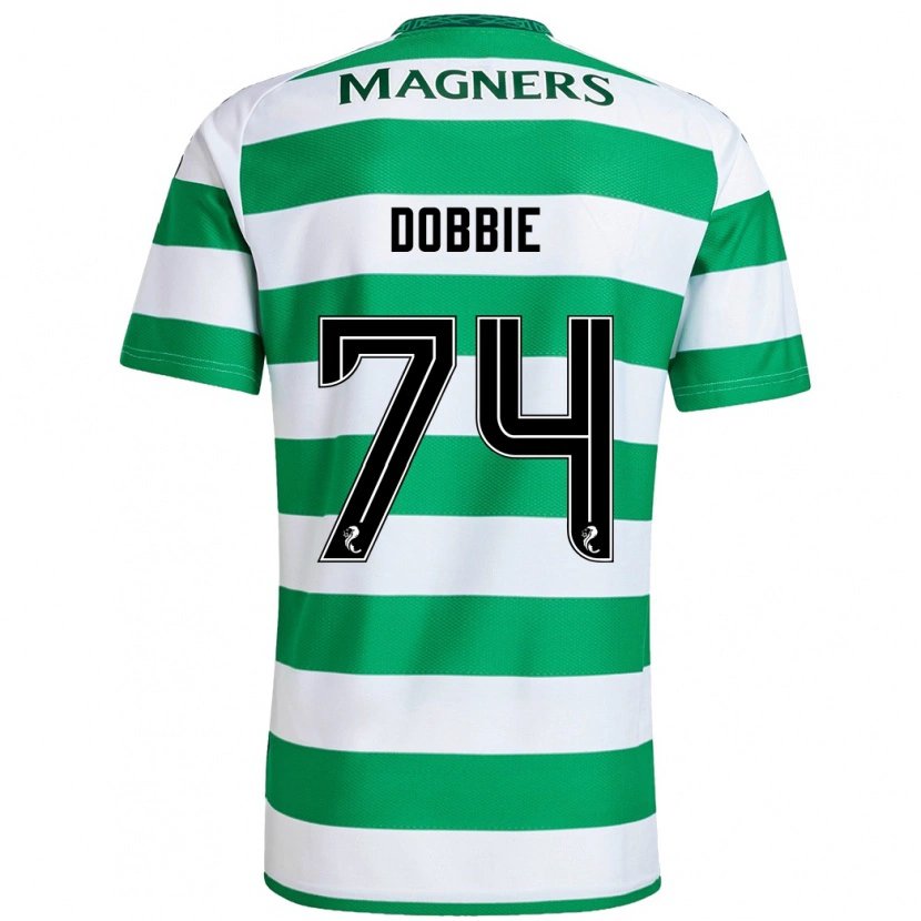 Danxen Damen Lewis Dobbie #74 Grün Weiß Heimtrikot Trikot 2024/25 T-Shirt Schweiz
