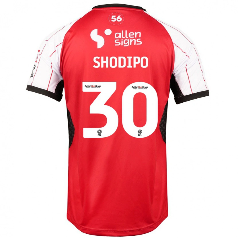 Danxen Damen Olamide Shodipo #30 Weiß Heimtrikot Trikot 2024/25 T-Shirt Schweiz