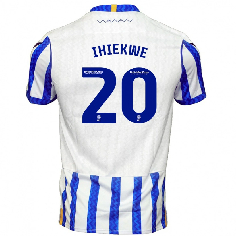 Danxen Damen Michael Ihiekwe #20 Blau Weiß Heimtrikot Trikot 2024/25 T-Shirt Schweiz