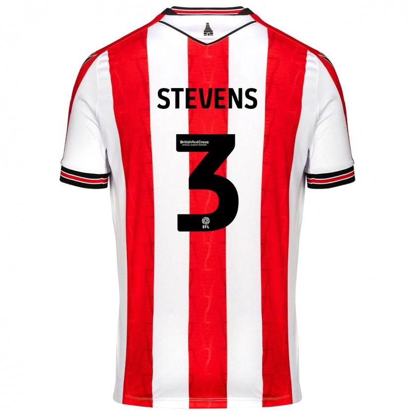 Danxen Damen Enda Stevens #3 Rot Weiß Heimtrikot Trikot 2024/25 T-Shirt Schweiz