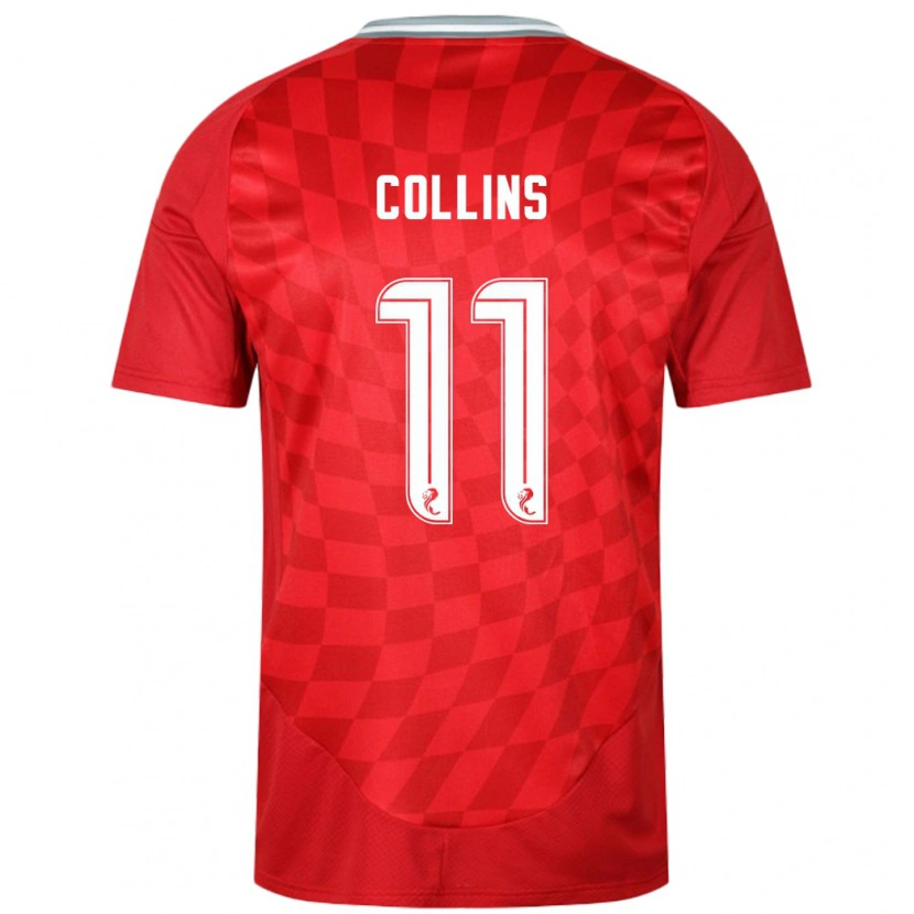 Danxen Damen Bailley Collins #11 Rot Heimtrikot Trikot 2024/25 T-Shirt Schweiz