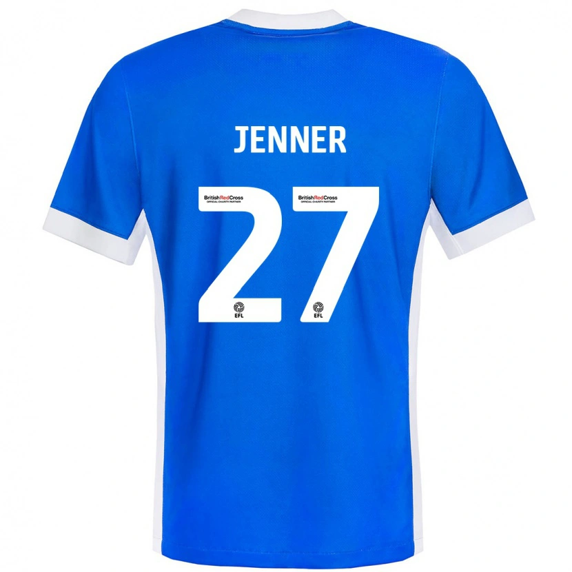 Danxen Damen Abbi Jenner #27 Blau Weiß Heimtrikot Trikot 2024/25 T-Shirt Schweiz
