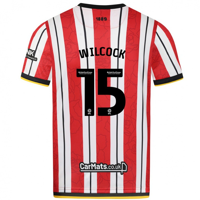 Danxen Damen Tamara Wilcock #15 Rot Weiße Streifen Heimtrikot Trikot 2024/25 T-Shirt Schweiz