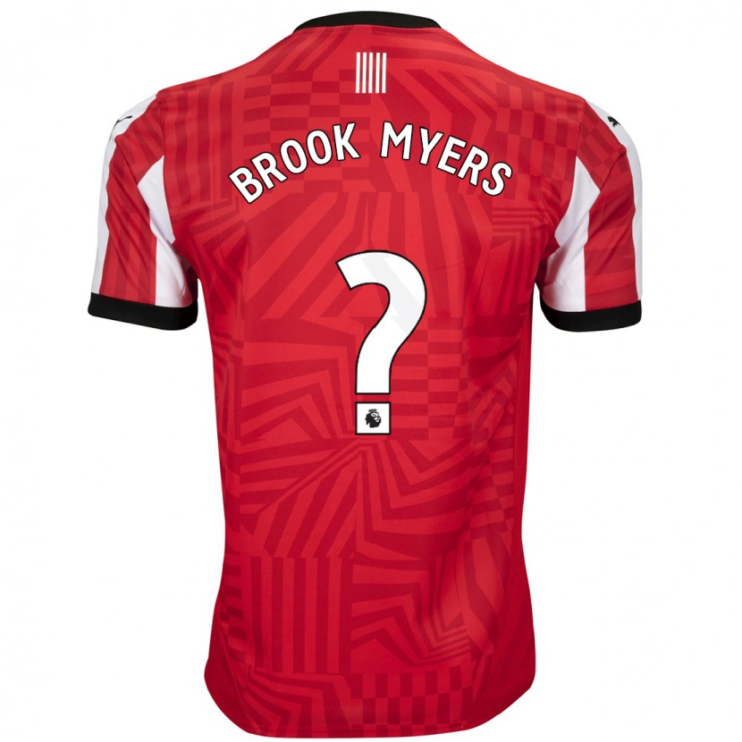 Danxen Damen Brook Myers #0 Rot Weiß Heimtrikot Trikot 2024/25 T-Shirt Schweiz