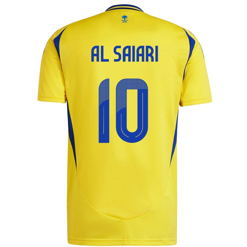 Danxen Damen Mubarkh Al-Saiari #10 Gelb Blau Heimtrikot Trikot 2024/25 T-Shirt Schweiz