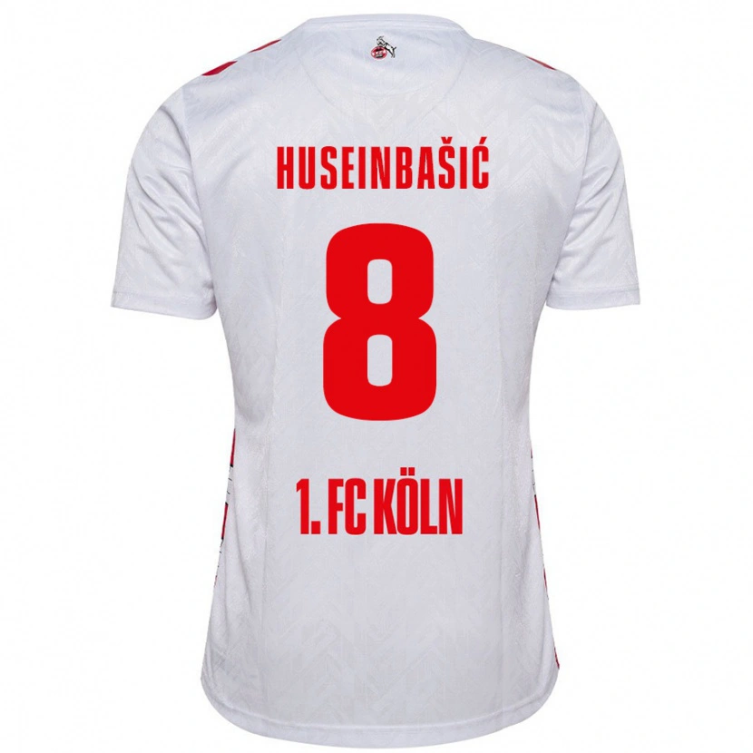 Danxen Damen Denis Huseinbasic #8 Weiß Rot Heimtrikot Trikot 2024/25 T-Shirt Schweiz