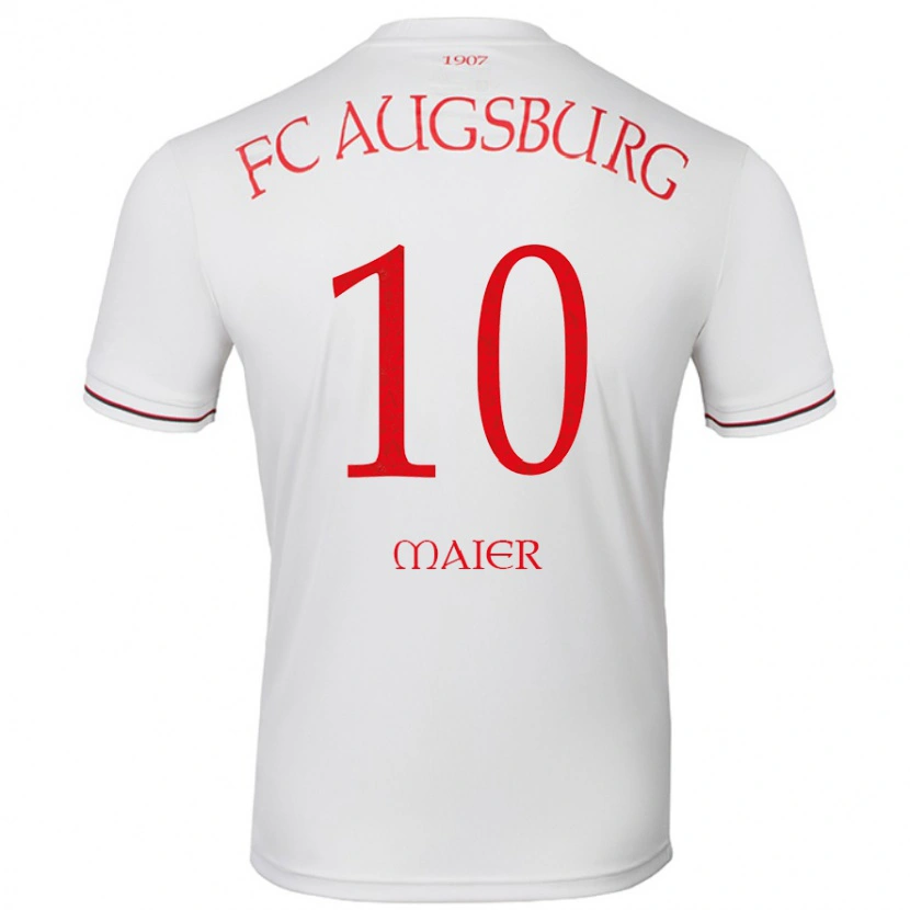 Danxen Damen Arne Maier #10 Weiß Heimtrikot Trikot 2024/25 T-Shirt Schweiz
