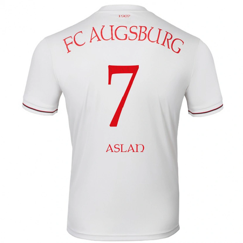 Danxen Damen Berkay Aslan #7 Weiß Heimtrikot Trikot 2024/25 T-Shirt Schweiz