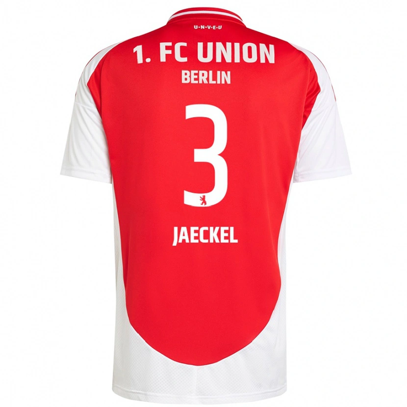 Danxen Damen Paul Jaeckel #3 Rot Weiß Heimtrikot Trikot 2024/25 T-Shirt Schweiz