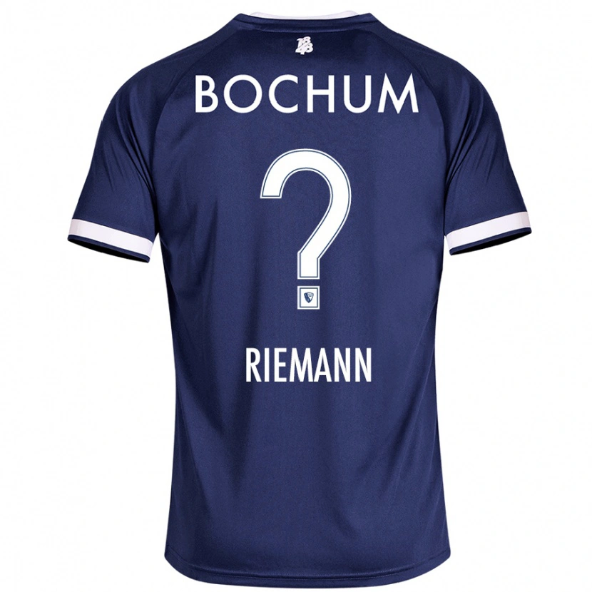 Danxen Damen Manuel Riemann #0 Dunkelblau Heimtrikot Trikot 2024/25 T-Shirt Schweiz