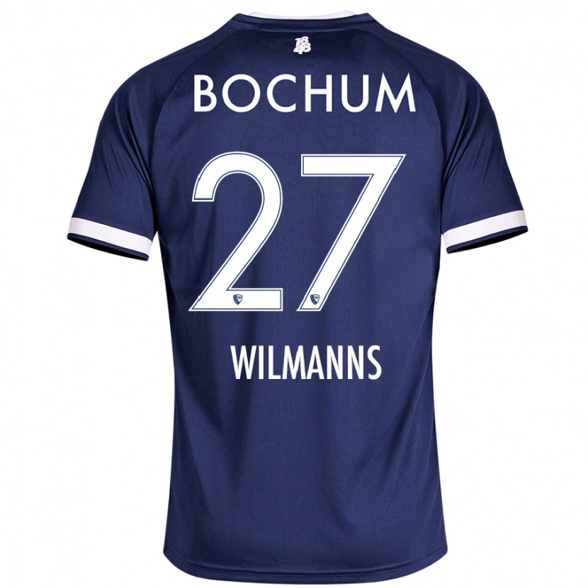 Danxen Damen Anjo Wilmanns #27 Dunkelblau Heimtrikot Trikot 2024/25 T-Shirt Schweiz
