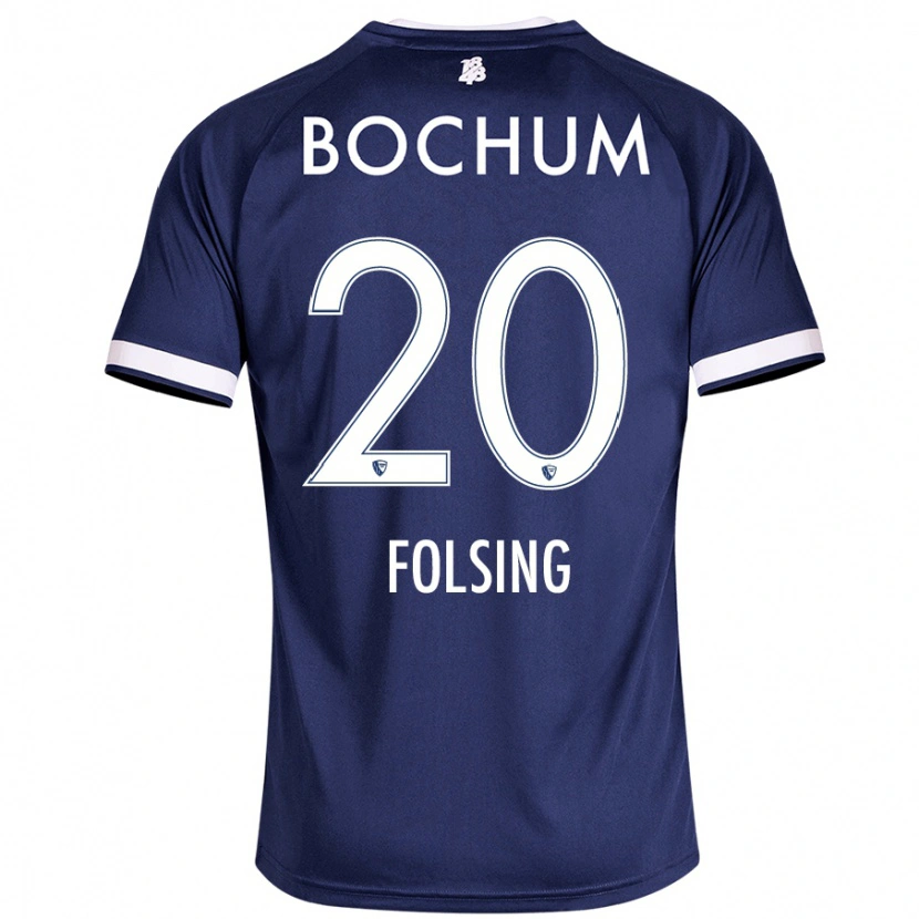Danxen Damen Amelie Fölsing #20 Dunkelblau Heimtrikot Trikot 2024/25 T-Shirt Schweiz