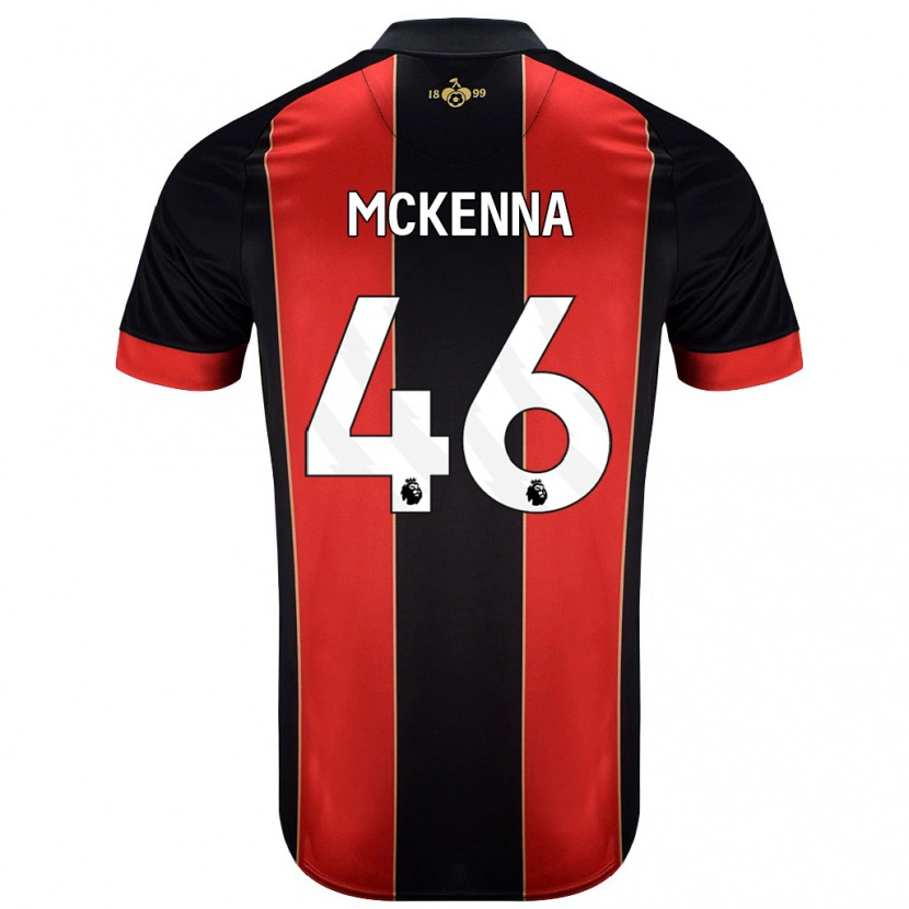 Danxen Damen Callan Mckenna #46 Rot Schwarz Heimtrikot Trikot 2024/25 T-Shirt Schweiz