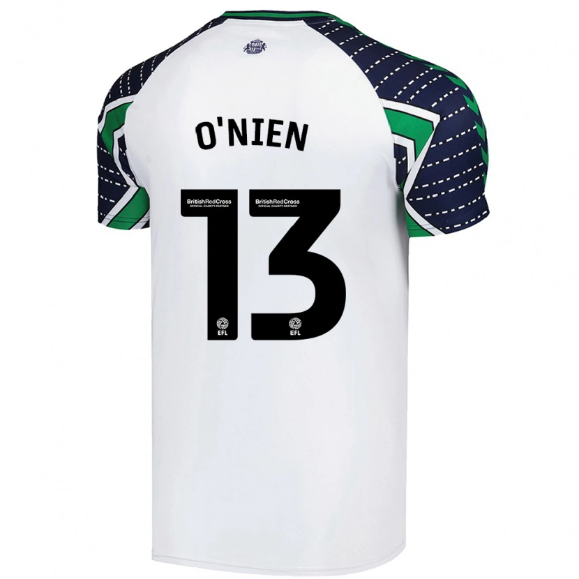 Danxen Damen Luke O'nien #13 Weiß Auswärtstrikot Trikot 2024/25 T-Shirt Schweiz