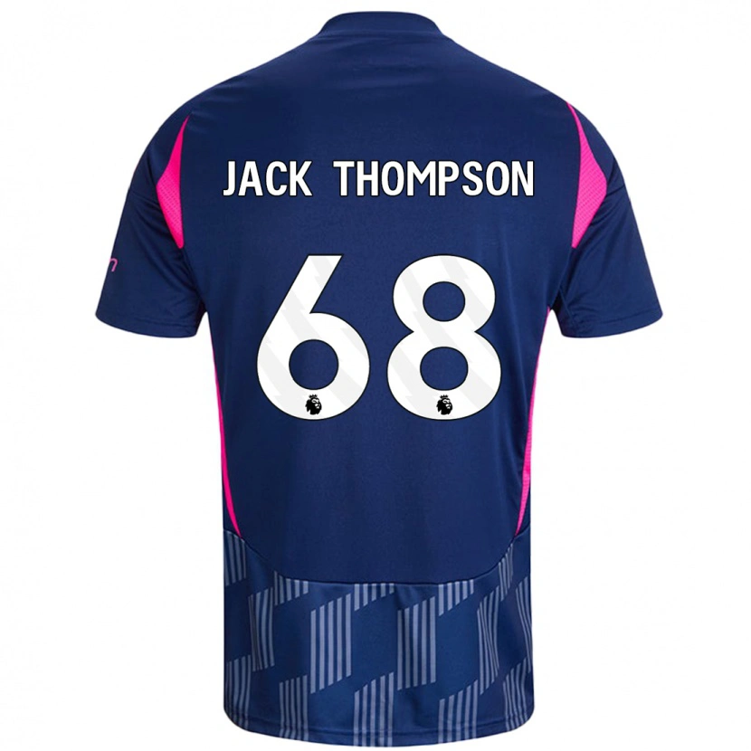Danxen Damen Jack Thompson #68 Königsblau Rosa Auswärtstrikot Trikot 2024/25 T-Shirt Schweiz