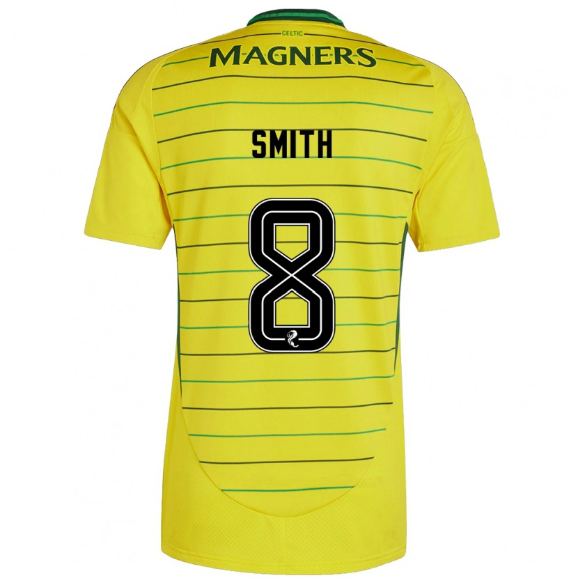 Danxen Damen Jenny Smith #8 Gelb Auswärtstrikot Trikot 2024/25 T-Shirt Schweiz