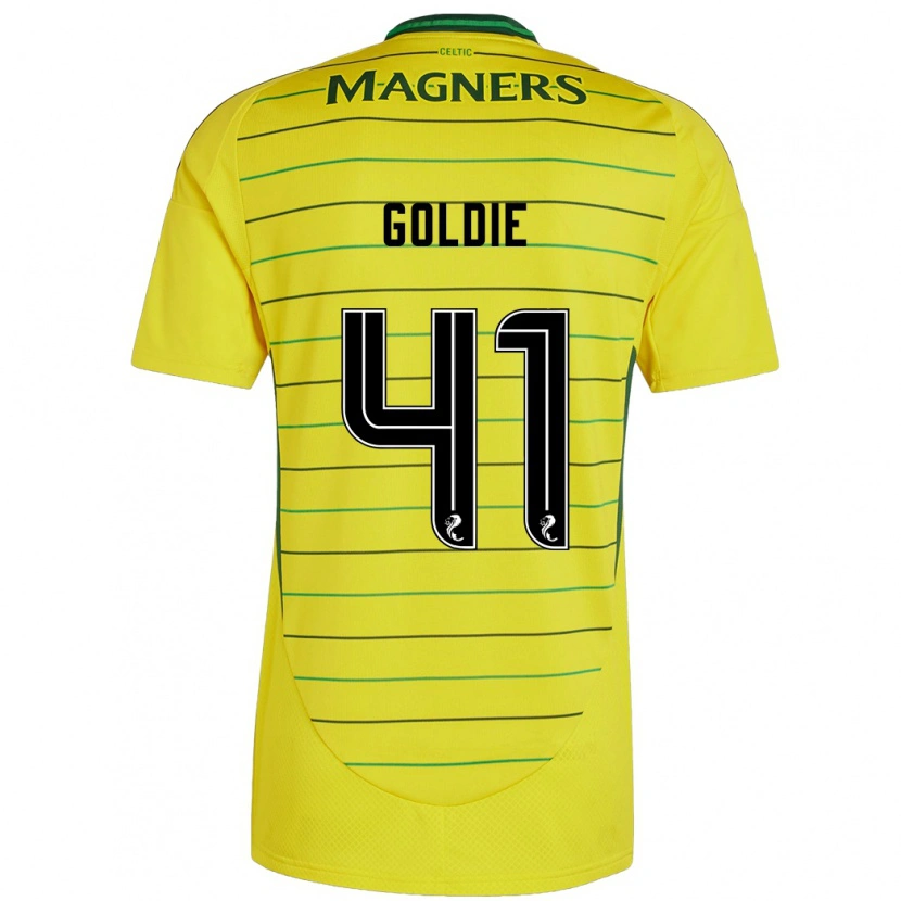 Danxen Damen Clare Goldie #41 Gelb Auswärtstrikot Trikot 2024/25 T-Shirt Schweiz