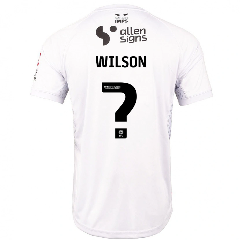 Danxen Damen Holly Wilson #0 Rot Weiß Auswärtstrikot Trikot 2024/25 T-Shirt Schweiz