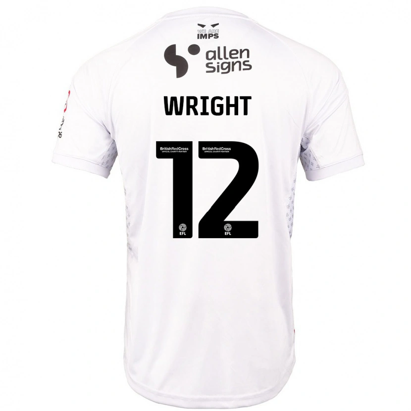 Danxen Damen Jordan Wright #12 Rot Weiß Auswärtstrikot Trikot 2024/25 T-Shirt Schweiz
