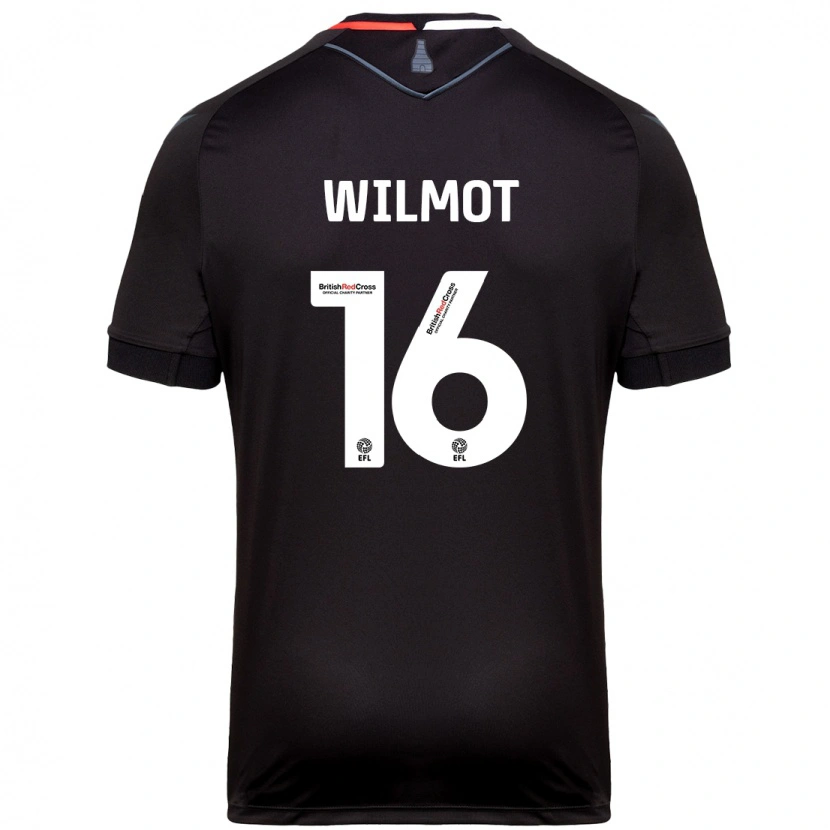 Danxen Damen Ben Wilmot #16 Schwarz Auswärtstrikot Trikot 2024/25 T-Shirt Schweiz