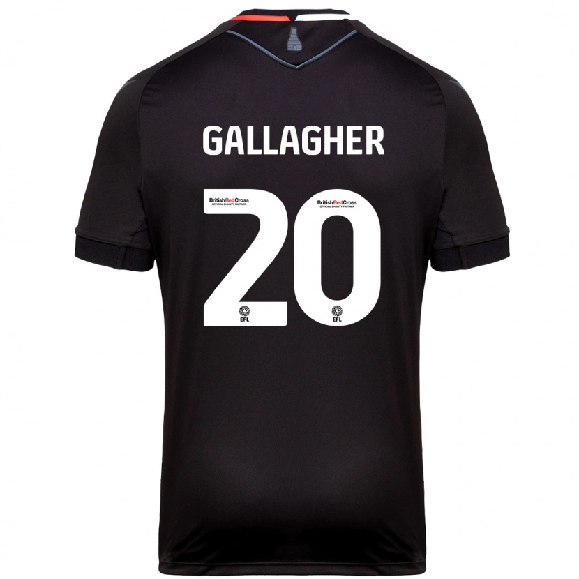 Danxen Damen Sam Gallagher #20 Schwarz Auswärtstrikot Trikot 2024/25 T-Shirt Schweiz