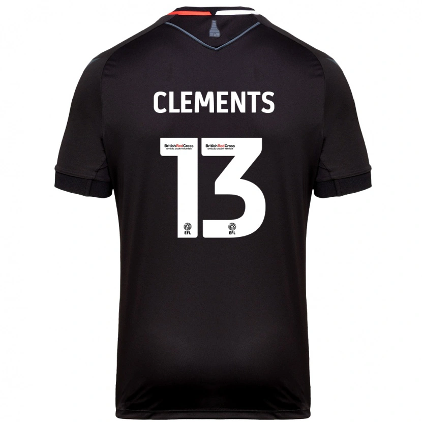 Danxen Damen Daisy Clements #13 Schwarz Auswärtstrikot Trikot 2024/25 T-Shirt Schweiz