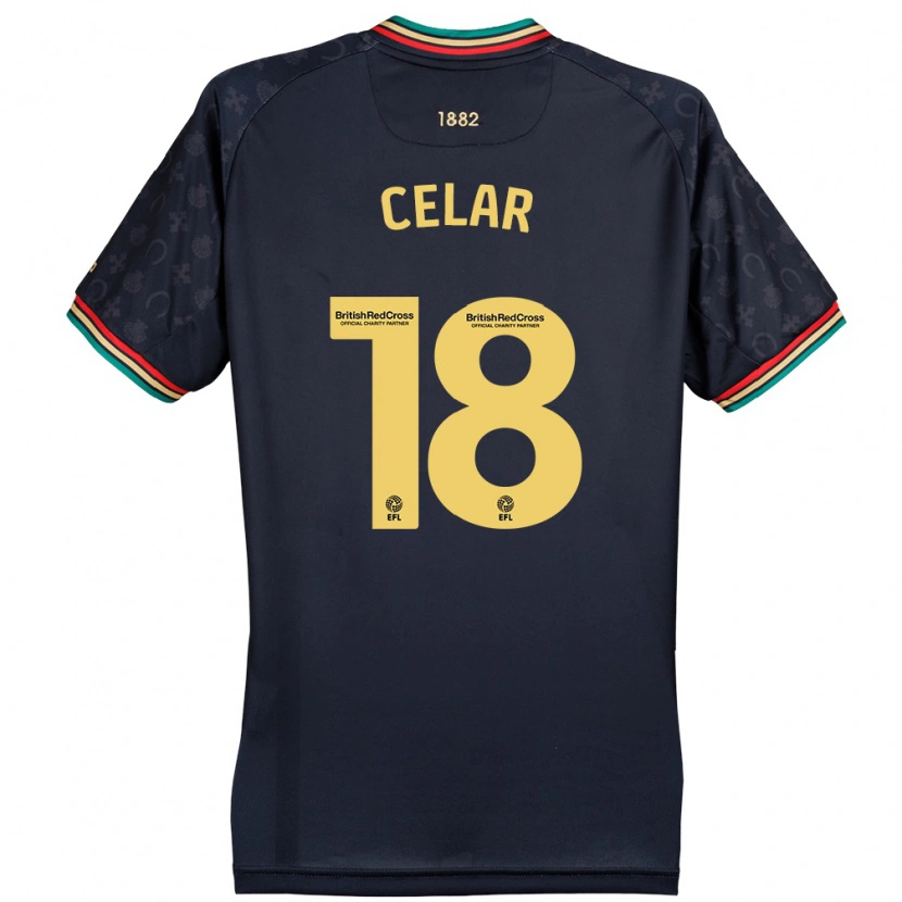 Danxen Damen Zan Celar #18 Dunkelmarineblau Auswärtstrikot Trikot 2024/25 T-Shirt Schweiz