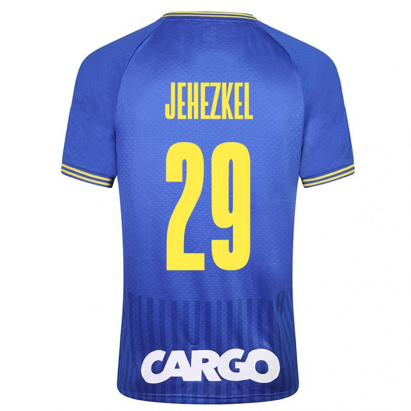 Danxen Damen Sagiv Jehezkel #29 Weiß Auswärtstrikot Trikot 2024/25 T-Shirt Schweiz