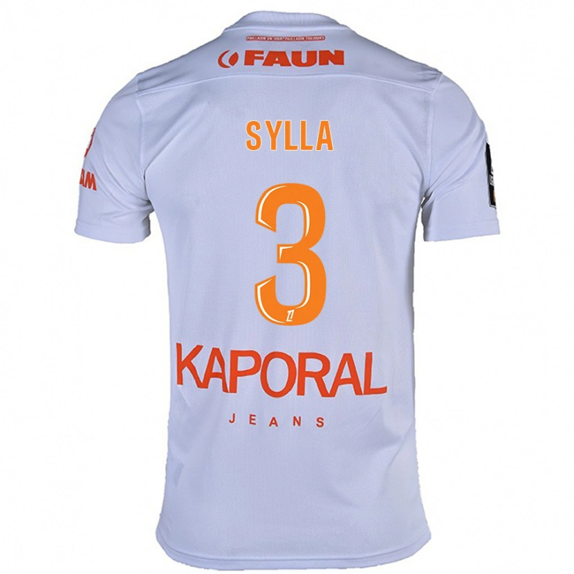 Danxen Damen Issiaga Sylla #3 Weiß Auswärtstrikot Trikot 2024/25 T-Shirt Schweiz