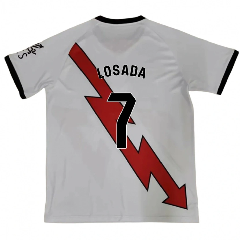 Danxen Damen Juan Losada #7 Rot Auswärtstrikot Trikot 2024/25 T-Shirt Schweiz