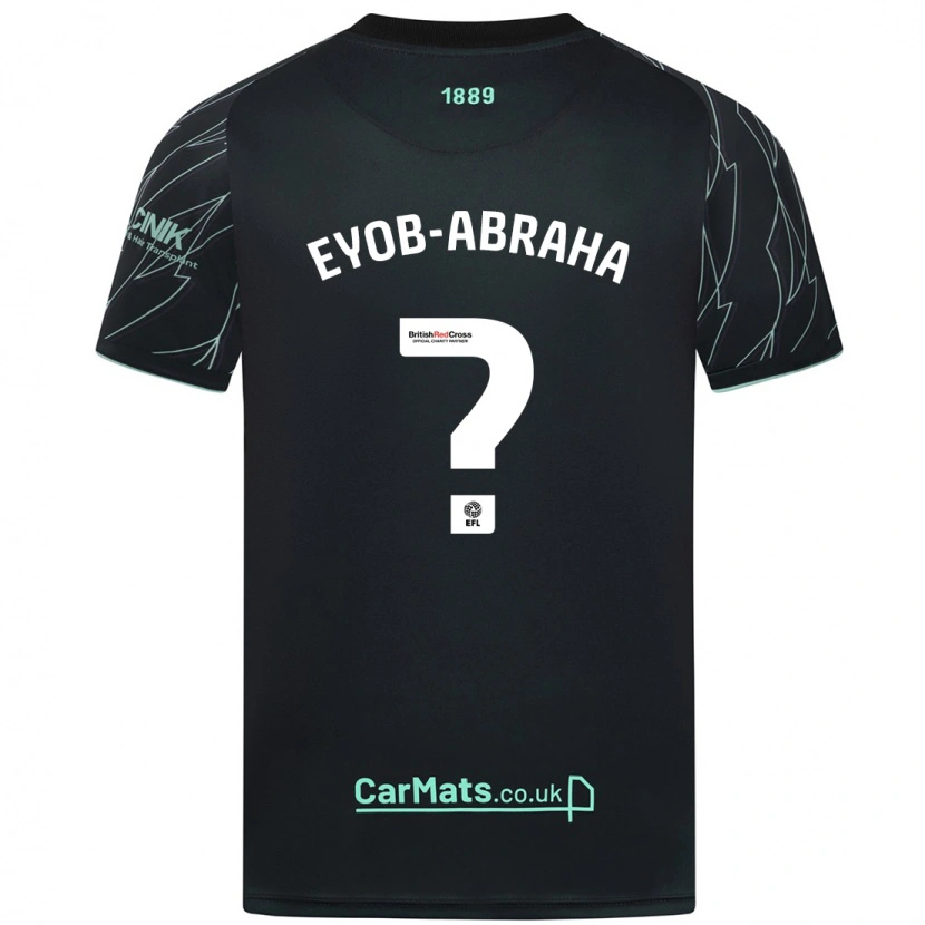 Danxen Damen Siem Eyob-Abraha #0 Schwarz Grün Auswärtstrikot Trikot 2024/25 T-Shirt Schweiz