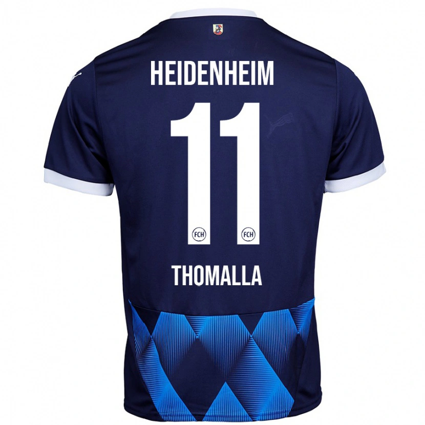 Danxen Damen Denis Thomalla #11 Dunkel Marineblau Auswärtstrikot Trikot 2024/25 T-Shirt Schweiz