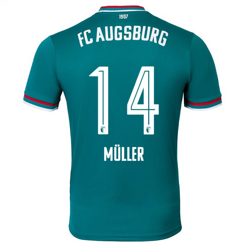 Danxen Damen Mato Müller #14 Dunkelgrün Auswärtstrikot Trikot 2024/25 T-Shirt Schweiz