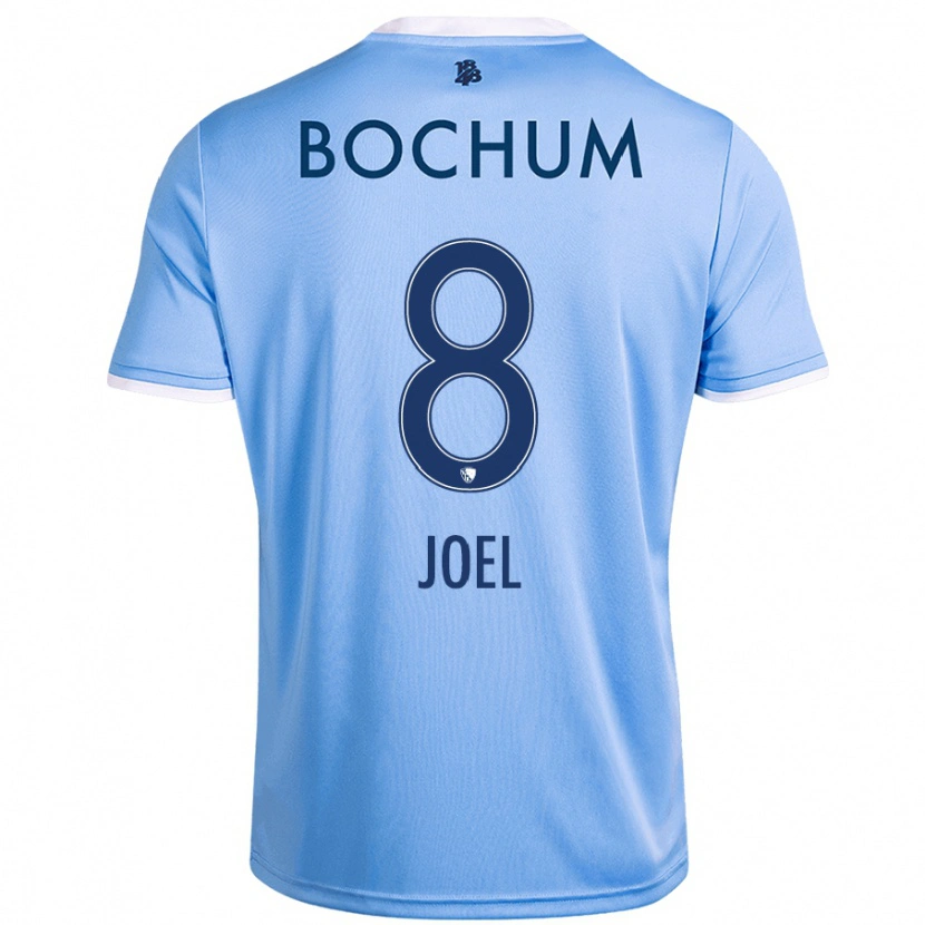 Danxen Damen Nico Joel #8 Himmelblau Auswärtstrikot Trikot 2024/25 T-Shirt Schweiz